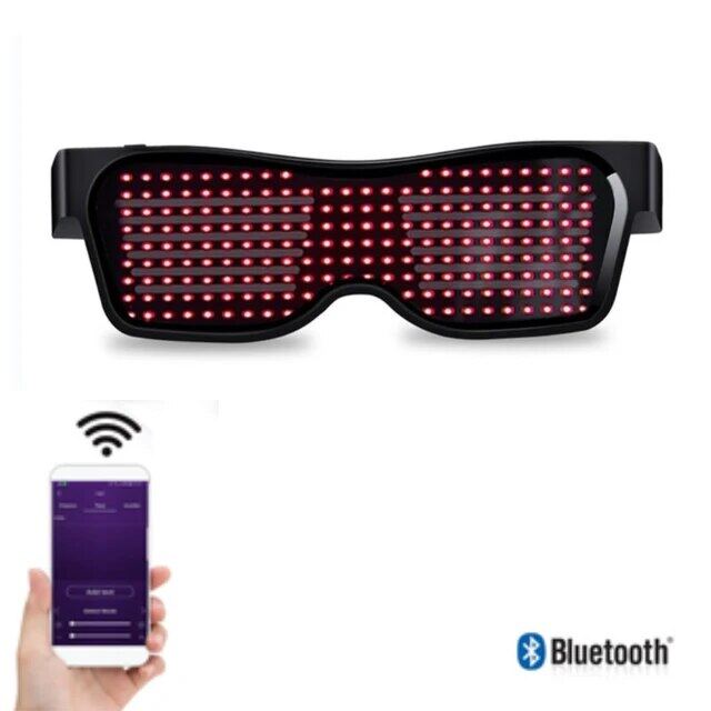 Programmable Display Message Led Magic Glasses