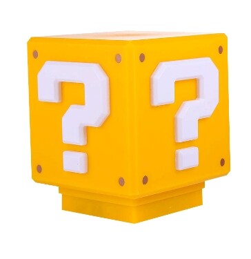 LED Question Mark Sound Charging Block Nightlight
