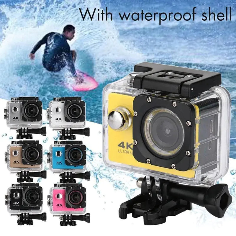 Action Camera Ultra HD 4K/30fps.