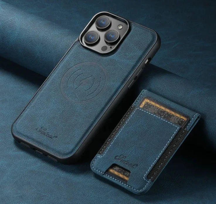 Plug-in Card Phone Case Wireless Charging