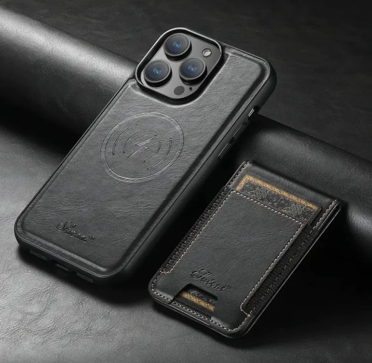 Plug-in Card Phone Case Wireless Charging