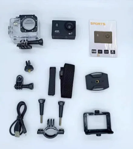 Action Camera Ultra HD 4K/30fps.