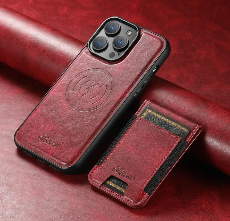 Plug-in Card Phone Case Wireless Charging