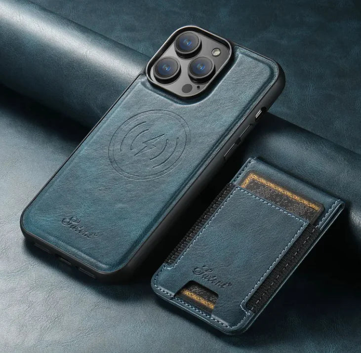 Plug-in Card Phone Case Wireless Charging