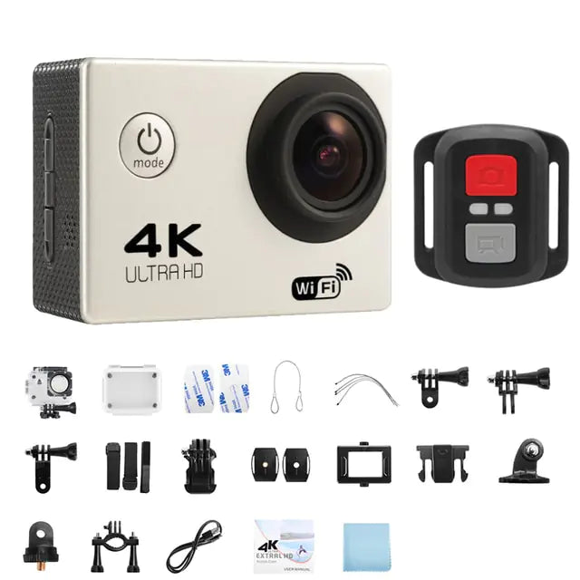 Action Camera Ultra HD 4K/30fps.